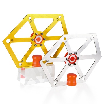 Multifunction Magnetic Aluminum Alloy Hexa Woodworking Angle Ruler