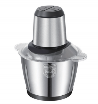 Stainless Steel Electric Meat Grinder with 2-in-1 Vegetable Cutter and 3L Blender Food Processor