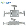 Direct Sales: Innovative Three-Valve Group Stainless Steel Integrated Pressure Gauge Plate Valve Support Structure Stopper
