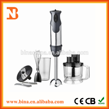 New style 1500 ml chopper bowl Stainless Steel body stick blender