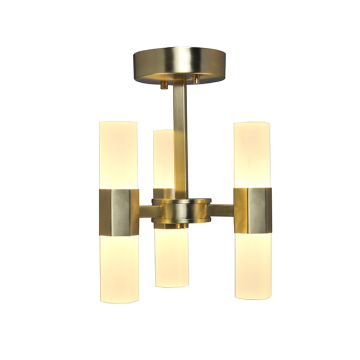 Gold 6 Led Cafe Decorative Lighting Modern Brilliant 6 Led Light Indoor Ceiling Light Factory