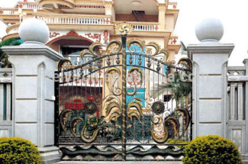 Italian Style Wrought Iron Gate FG-098
