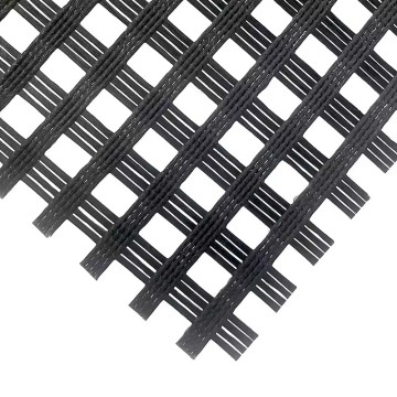 Vägförstärkning fiberglas geogrid bitumenbeläggning