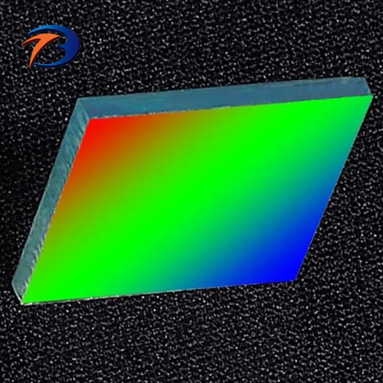 High-Quality Optical Retroflective Sheet Grating with IR Coated Plane Ruled Grating