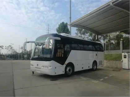 Affordable CRRC Diesel Coach Bus with Euro 3 Emissions, 220HP, 34 Seats, 8M Length