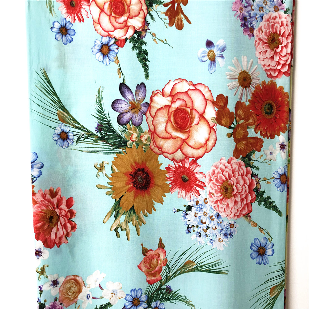 Semi Digital Print Rayon