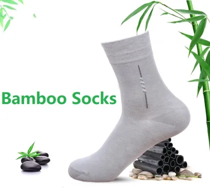 Bamboo Crew Socks - Quick Dry New Fashion Breathable Socks for Men