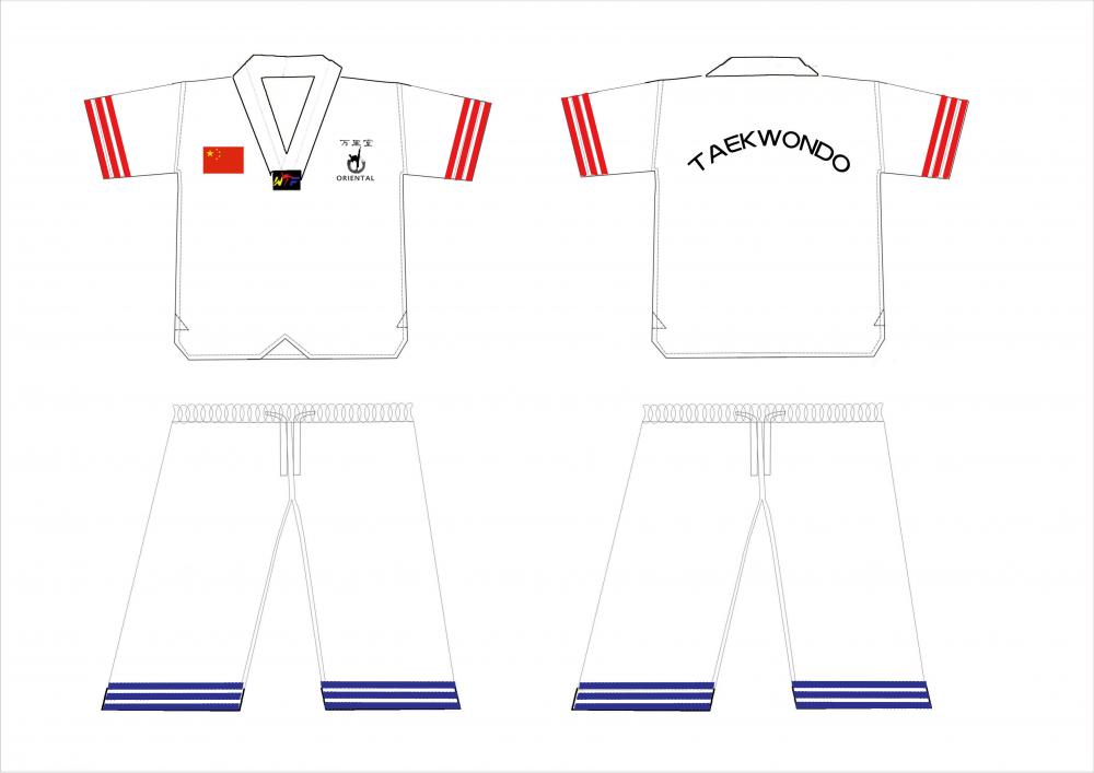 taekwon uniform summer style