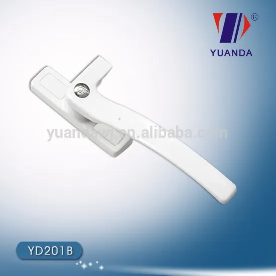 Steel stamping single point handle window accessory