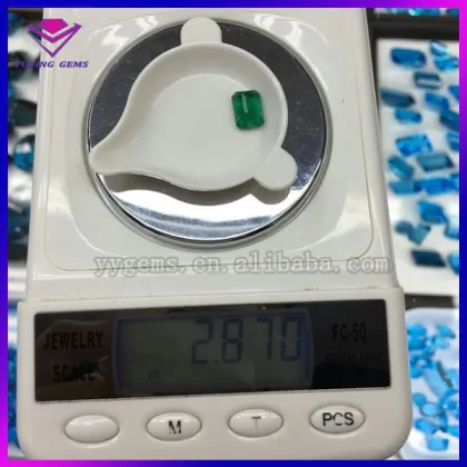 Octagon shape emerald AAAAA grade gem prices, export to sri lankan gems natural stone