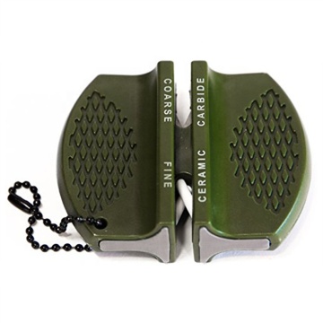 New Popular Practical Portable mini Ceramic Carbide Knife Sharpener