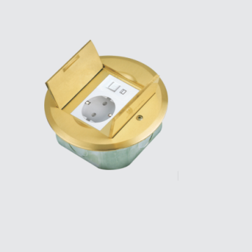 Igercn Brass Multi-Floor Outlet Box: Μια κρυμμένη λύση στυλ με πέντε οπές για διακριτική πρόσβαση ηλεκτρικής ενέργειας