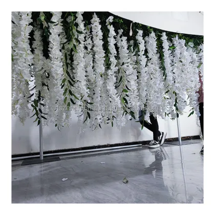 Luxury Wedding Ceiling Decorations: Hanging Artificial Flowers for Ceil Decor