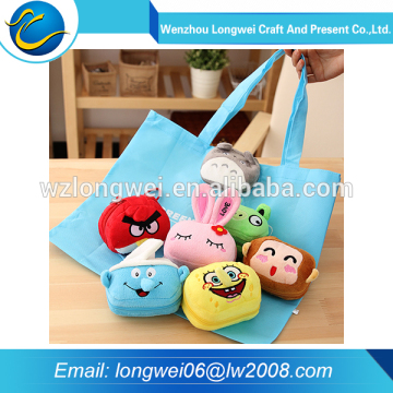 Cheaper promotional recycled foldable polyester shopping bag