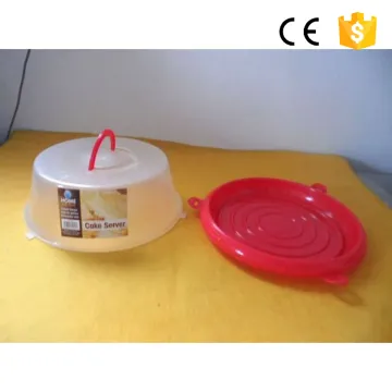 Plastic Packaging Boxes Decorative Christmas Cake Boxes