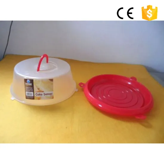 Plastic Packaging Boxes Decorative Christmas Cake Boxes