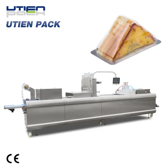 Bakery Bread Sandwich Vacuum Packing MAP Machine
