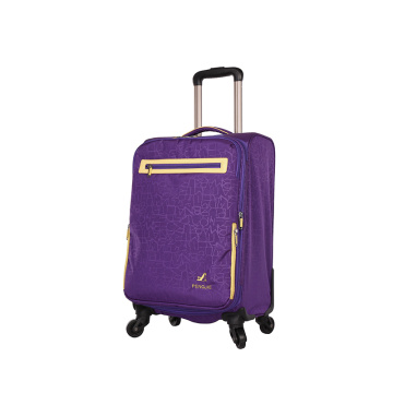 Waterproof polyester EVA soft travel luggage