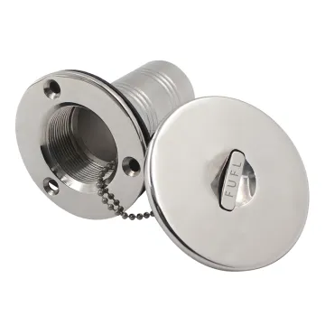 Stainless Steel 316 Boat Deck Fuel Filler Cap 50mm Keyless Gas Cap with Factory Price