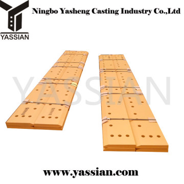 Loader cutting edge 9V6575 Base Edge With Segment Holes
