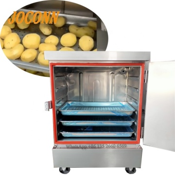 Stainless Steel Steaming Cabinet Machine for Sweet Potatoes, Rice, Fish, and Seafood