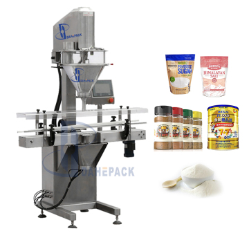 DAHEPACK Automatic Linear Type Can Milk Powder Auger Filler
