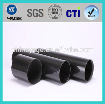 Good strength Oval Carbon Fiber Tubes