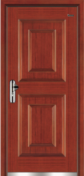 Armored Door Steel Wood Entrance Door