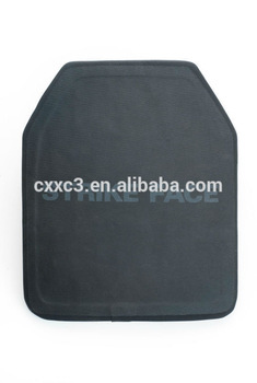 Body Armor or Bulletproof Plate NIJ Level III Silicon carbide ceramic+PE, Stand Alone