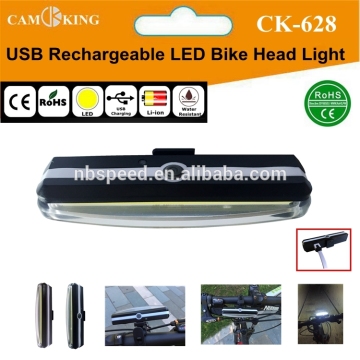 USB Rechargeable Bike Front Light