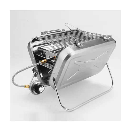 Portable Foldable Steak and Beef Grilling Station with Stainless Steel BBQ: Perfect for Outdoor Camping and Light Barbecue Grilling