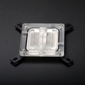 liquid cooling cpu transparent copper water block