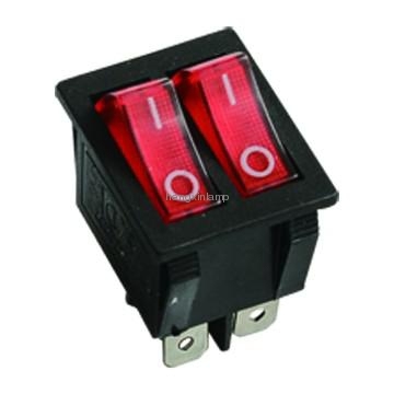FB005 6Pins DOUBLE ROCKER SWITCH