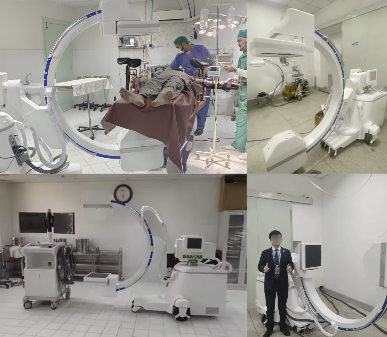 Portable C-Arm Gantry Structure