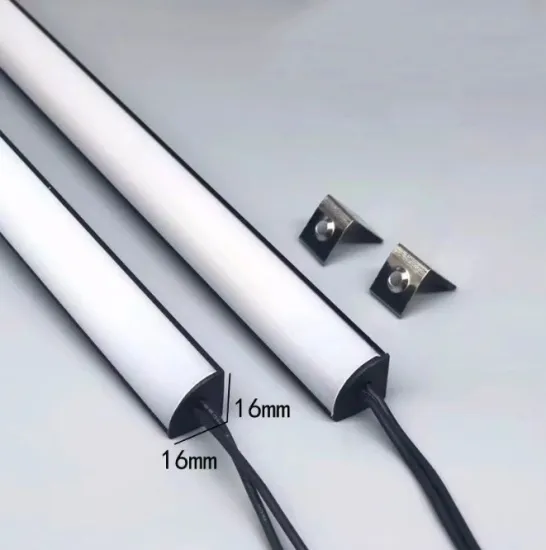 Low Voltage Slot-Free Magnetic V-Shaped Aluminum Profile Shelf Light for Supermarket Displays