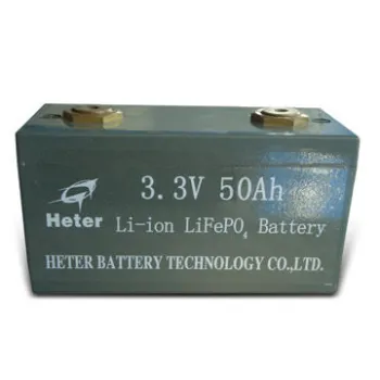 3.3V LiFePO4 Battery with 50Ah Capacity, Ultra Long Lifespan and High Energy Density
