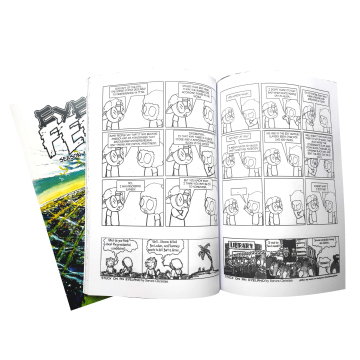 Benutzerdefinierte Design Matte Film Print Kinder Zeitschriften Offset Paper Story Book Druck