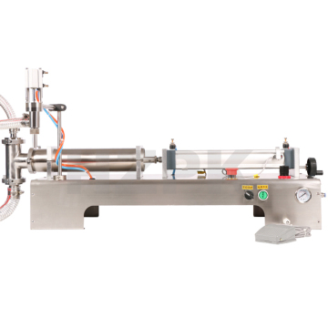 Small Semi-Automatic Filling Machine for Liquids like Perfume, Milk, and Juice