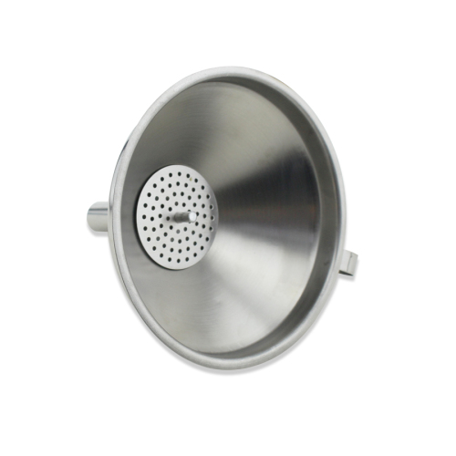 Stainless Steel Kitchen Funnel with Detachable Strainer