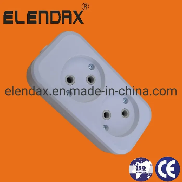 Soket Listrik 2 Arah 2 Pin Eropa E8002