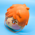 Máscara de festa infantil de PVC de menino bonito dos desenhos animados