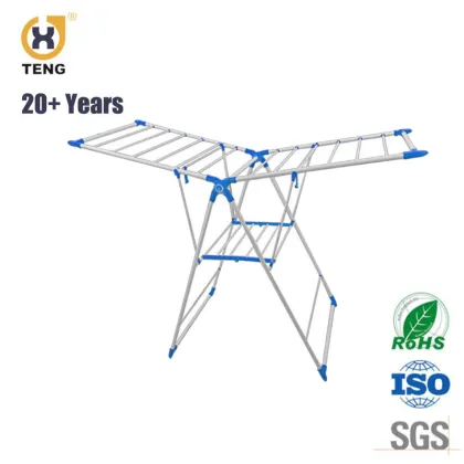 Foldable Steel Clothes Drying Rack