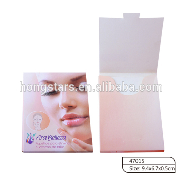 Eco-Friendly Material oil control paper in paperboard case for women