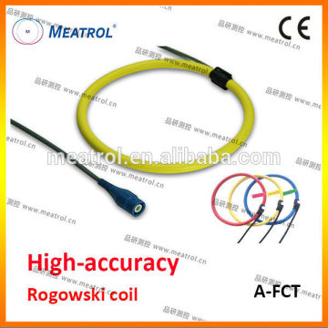 High sensitivity ROGOWSKI COIL flexible clamp-on