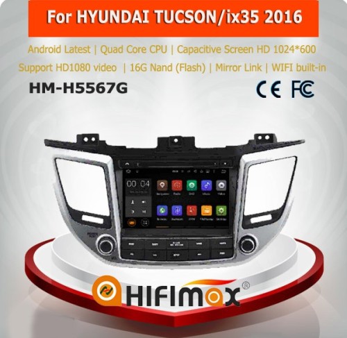 Hifimax Android 5.1 car dvd gps for hyundai tucson 2016 car radio/for hyundai tucson 2016 radio/for hyundai tucson 2016 car dvd