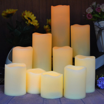 Candele senza fiamma impermeabili con timer