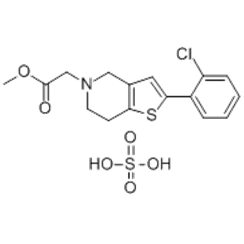 클로피도그렐 바이 설페이트 CAS 120202-66-6; 135046-48-9