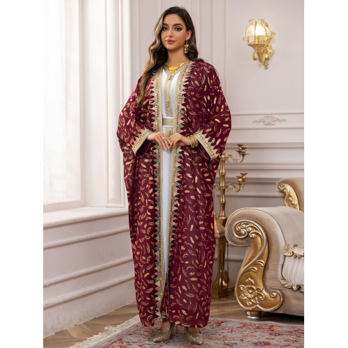 ست لباس شب جلابیه زنانه مسلمان رمضانی