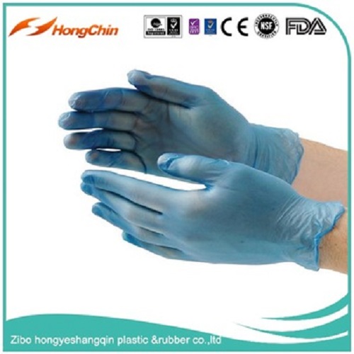 Blue Powder Free Vinyl Glove