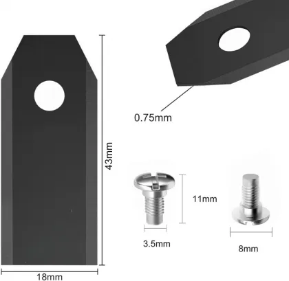 Robotic Lawn Mower Blades for Husqvarna 43MM